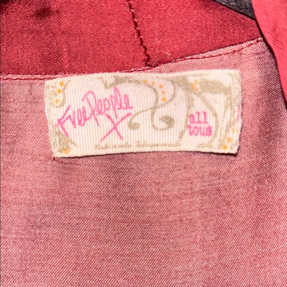 FREE PEOPLE Moon Dance Maxi Kimono Rising Sun Phoenix Silky DusterOS HTF Rare - Picture 5 of 16